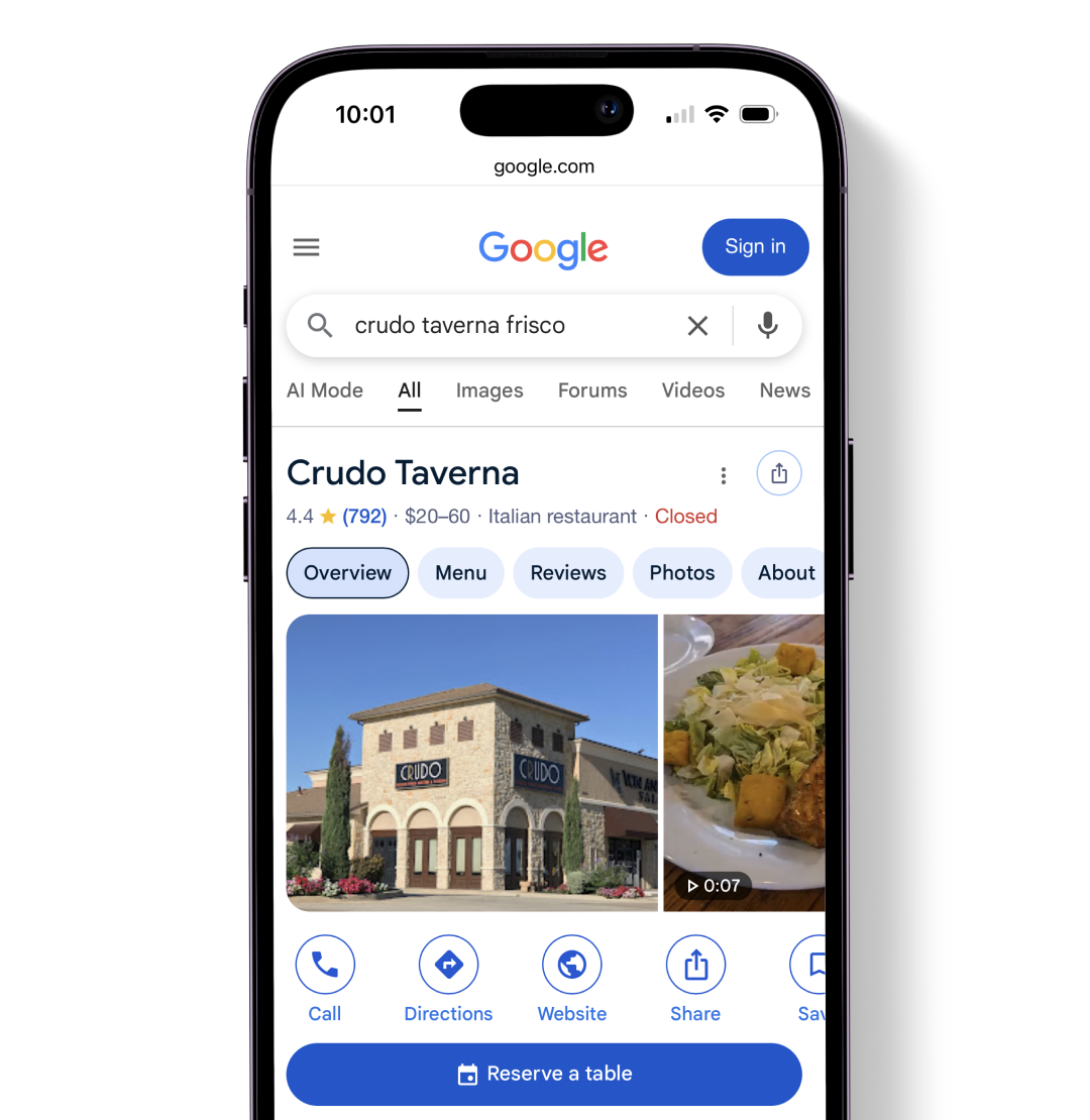 They find you